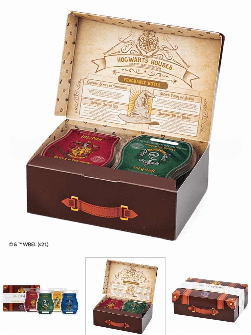 Hogwarts Houses Scentsy Wax Collection - Harry Potter